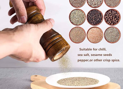 RAJ WOODEN PEPPER MILL