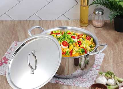 VINOD SMART TRIPLY CASSEROLE WITH LID
