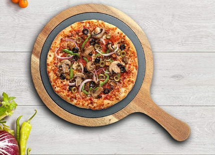 ACAICIA WOOD AND SLATE SERVING BOARD