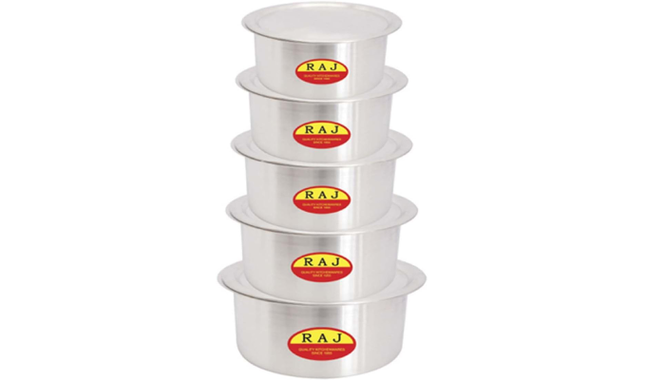 RAJ ALUM TOPE SET 26X30 (5PCS)