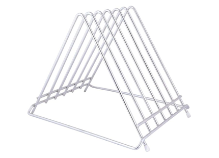 RAJ STEEL CUTTING BOARD STAND 6 PART TRIANGULAR