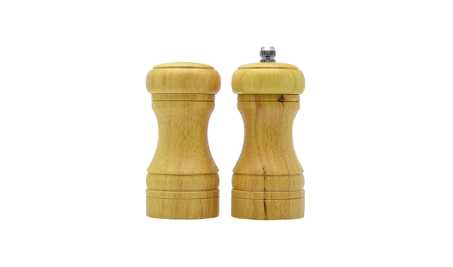 RAJ WOODEN SALT & PEPPER SET