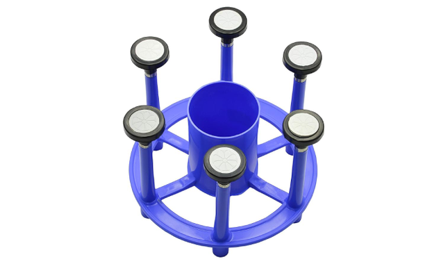 PLASTIC GLASS & SPOON STAND