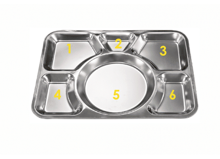 RK STEEL COMPARTMENT TRAY