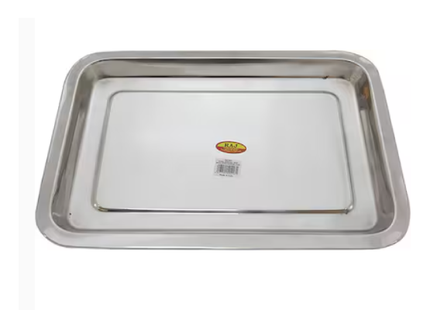 RAJ STEEL SERVING TRAY
