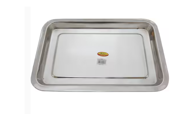 RAJ STEEL SERVING TRAY
