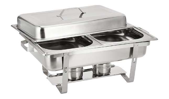 RAJ CHAFING DISH RECTANGLE 4LTR X2