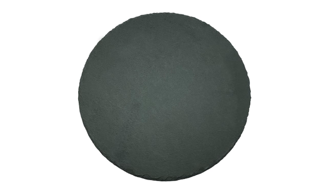 RAJ ROUND SLATE PLATE
