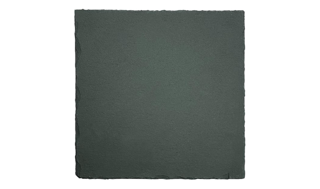 SLATE COASTER SQUARE 10X10CM