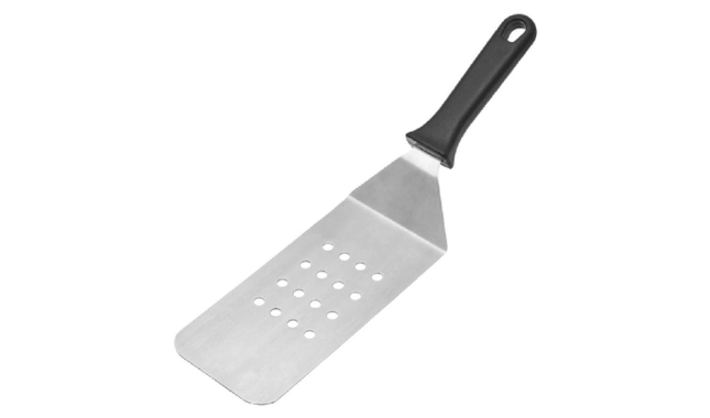 RAJ SPATULA 8'' PERFORATED 95MM