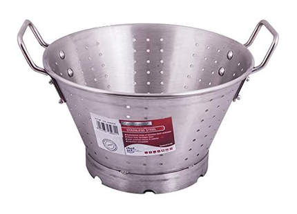 CHEFSET STEEL COLANDER WITH HANDLE