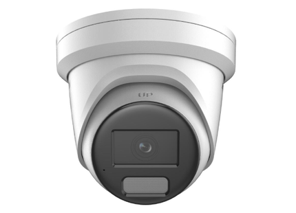 8 MP Smart Hybrid Light with Color Vu Fixed Turret Network Camera - 2.8mm - DS-2CD2387G2H-LIU