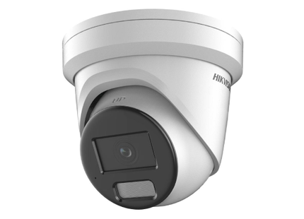 8 MP Smart Hybrid Light with Color Vu Fixed Turret Network Camera - 2.8mm - DS-2CD2387G2H-LIU