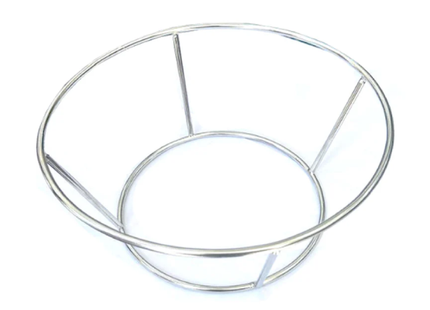 RAJ ROUND SS BUFFET STAND 20X24X18