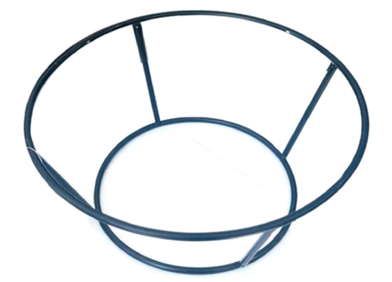 RAJ ROUND SS BUFFET STAND 20X24X18