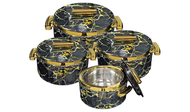 SELVEL DESIRE CASSEROLE 4PC (1L-1.5L-2L-3L)