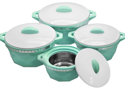 SELVEL DIAMOND CASSEROLE 4PC (1000/1500/2000/3000)
