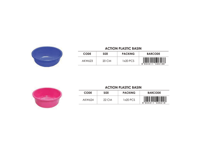 PLASTIC BASIN