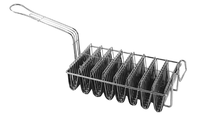 RAJ SS TACO FRYER BASKET