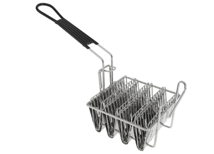 RAJ SS TACO FRYER BASKET
