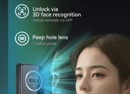 FACE PALM TUYA WIFI SMART LOCK MODEL ZH32