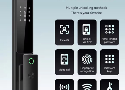 FACE PALM TUYA WIFI SMART LOCK MODEL ZH32