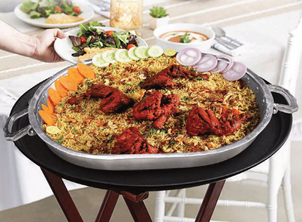 RAJ ALUMINIUM LIGHT OVAL TRAY