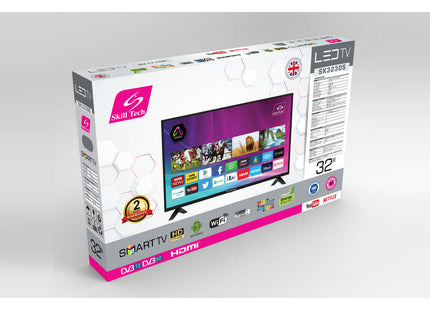 Skill Tech 32" Full HD Smart Led Tv With T2S2 - SK3230S