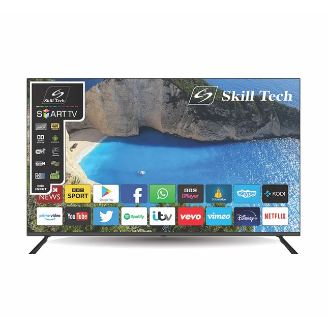 Skill Tech 55" 4K UHD Smart Frameless Led Tv - SK5550S4KFL