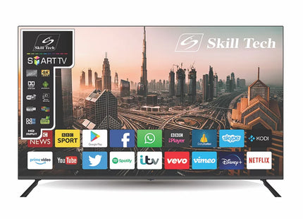 Skill Tech 50" 4K UHD Smart Frameless Led Tv - SK5050S4KFL