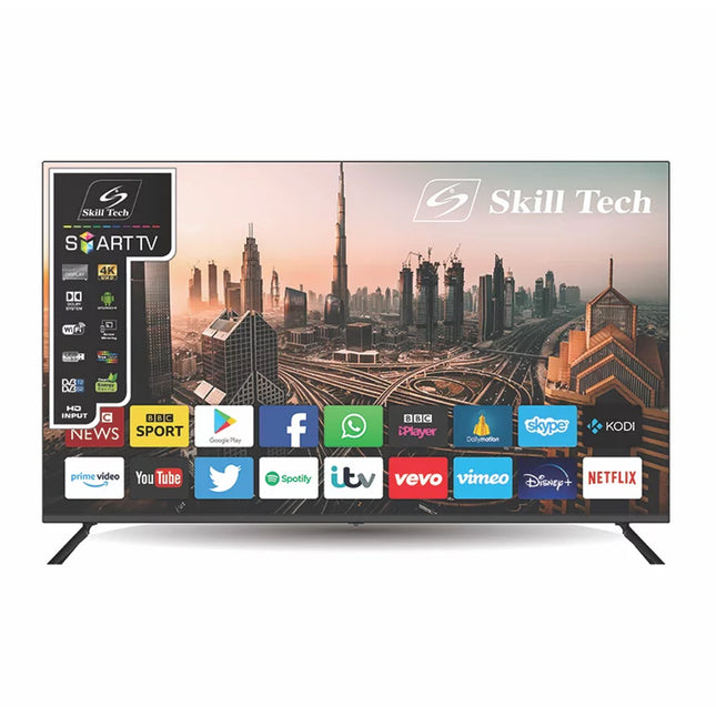 Skill Tech 50" 4K UHD Smart Frameless Led Tv - SK5050S4KFL