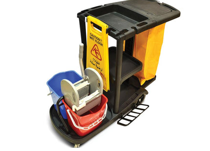 Janitor Trolley With Mop Wringer